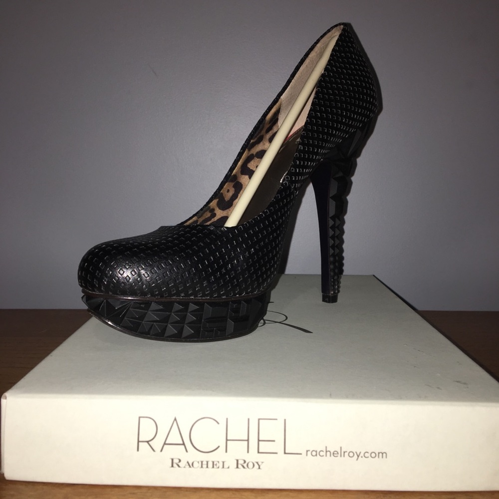 Rachel Roy Black High Heels